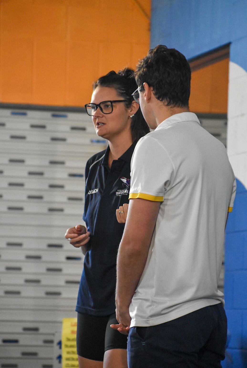 Olympic swimming clinics with Sprinfield Waterworx Swimming Club